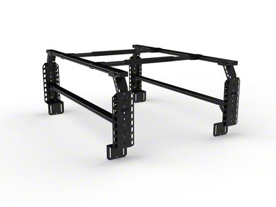 TRUKD Double Decker V2 Truck Bed Rack with T-Slot Attachment (07-24 Sierra 1500)