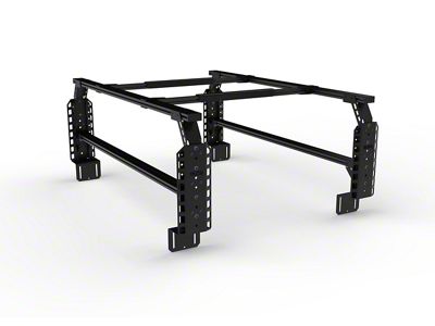 TRUKD Double Decker V2 Truck Bed Rack with Bed Clamp Attachment (07-24 Sierra 2500 HD)