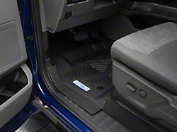TruShield Precision Molded Front and Floor Liners; Black (17-26 F-250 Super Duty SuperCrew)