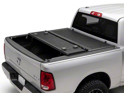 TruShield Low Profile Hard Tri-Fold Tonneau Cover (09-18 RAM 1500 w/ 5.7-Foot & 6.4-Foot Box & w/o RAM Box)