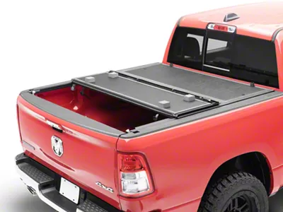 TruShield Low Profile Hard Tri-Fold Tonneau Cover (19-25 RAM 1500 w/ 5.7-Foot & 6.4-Foot Box & w/o RAM Box)