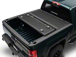 TruShield Low Profile Hard Tri-Fold Tonneau Cover (14-18 Sierra 1500 w/ 5.80-Foot Short & 6.50-Foot Standard Box)