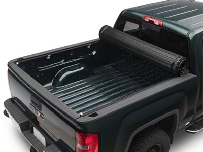 TruShield V2 Lightweight Aluminum Hard Roll-Up Tonneau Cover (14-18 Sierra 1500 w/ 5.80-Foot Short & 6.50-Foot Standard Box)
