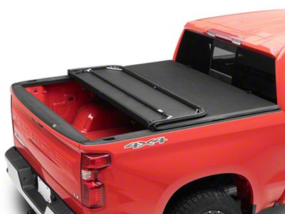TruShield EZ Hard Fold Tonneau Cover (19-25 Silverado 1500 w/ 5.80-Foot Short & 6.50-Foot Standard Box)