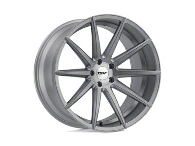 TSW Clypse Titanium with Matte Brushed Face 5-Lug Wheel; 18x9.5; 40mm Offset (87-90 Dakota)