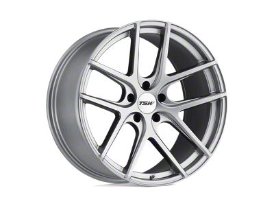 TSW Geneva Matte Titanium Silver 5-Lug Wheel; 20x8.5; 40mm Offset (87-90 Dakota)