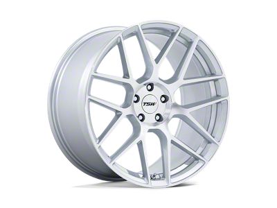 TSW Lasarthe Gloss Silver Machined 5-Lug Wheel; 20x9; 35mm Offset (87-90 Dakota)