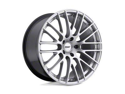 TSW MAX Hyper Silver 5-Lug Wheel; 19x9; 30mm Offset (87-90 Dakota)