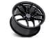 TSW Silvano Gloss Black 5-Lug Wheel; 18x9.5; 20mm Offset (87-90 Dakota)