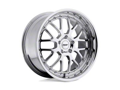 TSW Valencia Chrome 5-Lug Wheel; 18x9.5; 20mm Offset (87-90 Dakota)