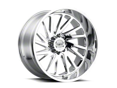 Tuff A.T. T2A Chrome 8-Lug Wheel; 26x14; -72mm Offset (03-09 RAM 2500)