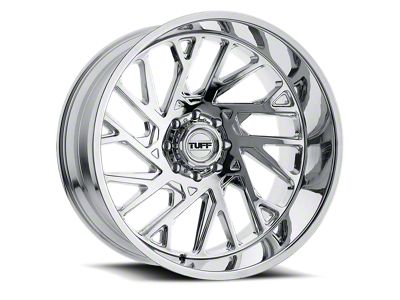 Tuff A.T. T4B Chrome 8-Lug Wheel; 26x14; -72mm Offset (03-09 RAM 2500)