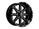 Tuff A.T. T15 Satin Black 6-Lug Wheel; 17x9; -13mm Offset (19-24 Silverado 1500)