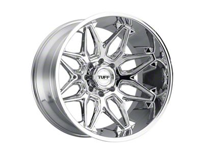 Tuff A.T. T3B Chrome 6-Lug Wheel; 20x12; -45mm Offset (23-25 Colorado)