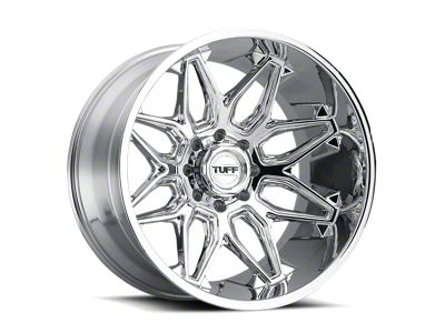 Tuff A.T. T3B Chrome 8-Lug Wheel; 22x12; -45mm Offset (07-10 Silverado 2500 HD)
