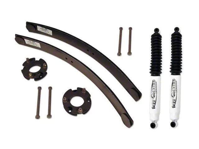 Tuff Country 2-Inch Suspension Lift Kit with Rear Add-A-Leafs (09-24 F-150, Excluding Raptor)