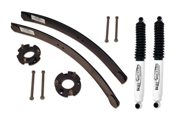 Tuff Country 2-Inch Suspension Lift Kit with Rear Add-A-Leafs and SX8000 Shocks (09-24 F-150, Excluding Raptor)