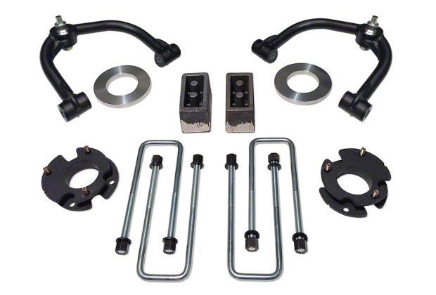 Tuff Country 3-Inch Uni-Ball Upper Control Arm Suspension Lift Kit with SX8000 Shocks (09-13 F-150, Excluding Raptor)