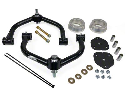 Tuff Country 2.50-Inch Front Leveling Kit with Uni-Ball Upper Control Arms (19-25 RAM 1500 Rebel w/o Air Ride)
