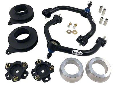 Tuff Country 3.50-Inch Suspension Lift Kit with Ball Joint Upper Control Arms and SX8000 Shocks (19-24 4WD V8 RAM 1500 w/o Air Ride, Excluding Rebel & TRX)