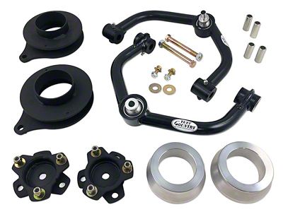 Tuff Country 3.50-Inch Suspension Lift Kit with Uni-Ball Upper Control Arms and SX8000 Shocks (19-24 4WD V8 RAM 1500 w/o Air Ride, Excluding Rebel & TRX)