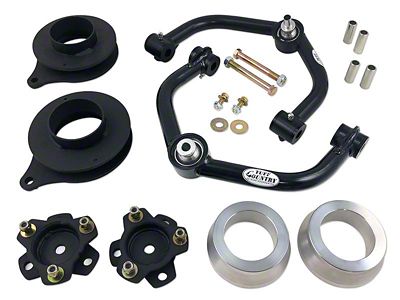 Tuff Country 3.50-Inch Suspension Lift Kit with Uni-Ball Upper Control Arms and SX8000 Shocks (19-24 4WD 5.7L RAM 1500 w/o Air Ride, Excluding Rebel)