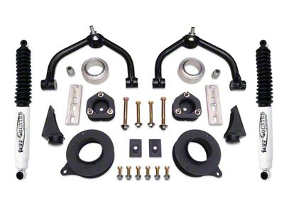 Tuff Country 4-Inch Suspension Lift Kit with Uni-Ball Upper Control Arms and SX8000 Shocks (09-18 4WD V8 RAM 1500 w/o Air Ride, Excluding Rebel)
