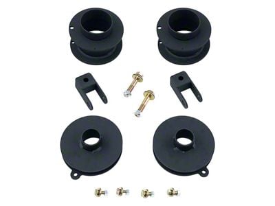 Tuff Country 3-Inch Suspension Lift Kit with Front Shock Relocation Brackets (19-24 4WD RAM 2500 w/o Air Ride, Excluding Power Wagon)
