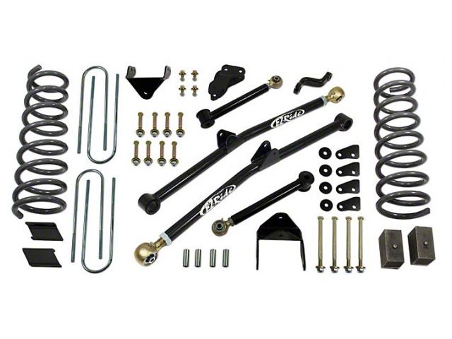 Tuff Country 4.50-Inch Long Arm Suspension Lift Kit with Coil Springs (03-07.5 4WD RAM 2500)