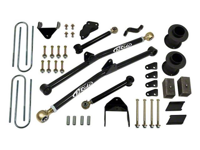 Tuff Country 6-Inch Long Arm Suspension Lift Kit (09-13 4WD RAM 2500)