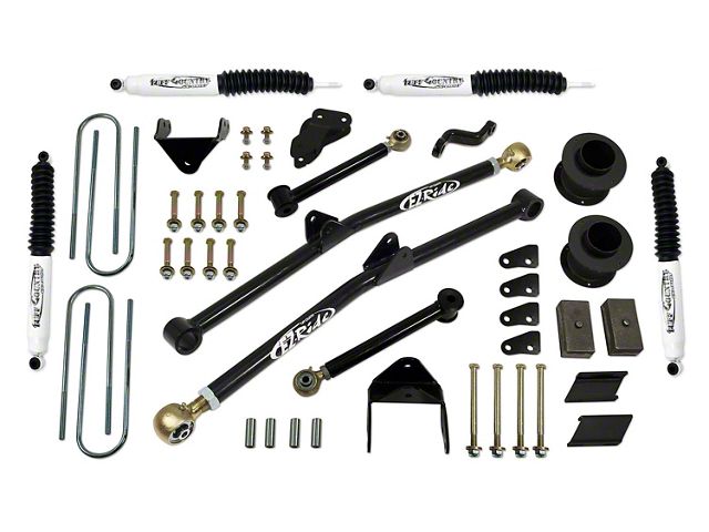 Tuff Country 6-Inch Long Arm Suspension Lift Kit with SX8000 Shocks (09-13 4WD RAM 2500)