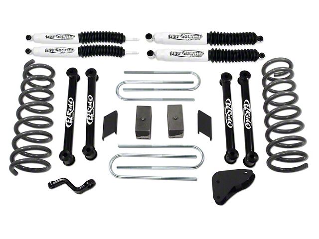 Tuff Country 6-Inch Suspension Lift Kit with Coil Springs and SX8000 Shocks (09-13 4WD RAM 2500)