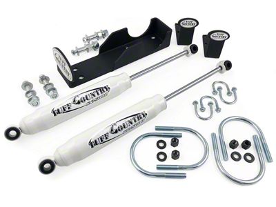 Tuff Country Dual Steering Stabilizer Kit (08-13 4WD RAM 2500)