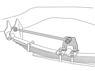 Tuff Country Traction Bars (03-13 4WD RAM 2500)