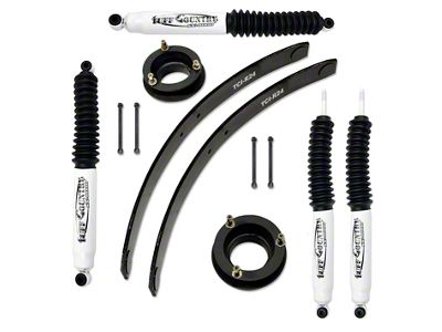 Tuff Country 2-Inch Suspension Lift Kit with Rear Add a Leaf and SX8000 Springs (03-12 4WD RAM 3500)