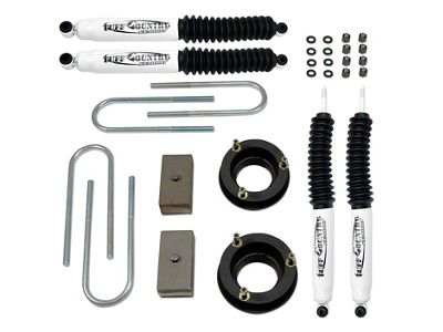 Tuff Country 2-Inch Suspension Lift Kit with Rear Lift Blocks and SX8000 Springs (03-12 4WD RAM 3500 w/ 3.50-Inch Axle Tube)