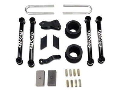 Tuff Country 4.50-Inch Suspension Lift Kit with Coil Spring Spacers and Rear Blocks (03-07 4WD RAM 3500)