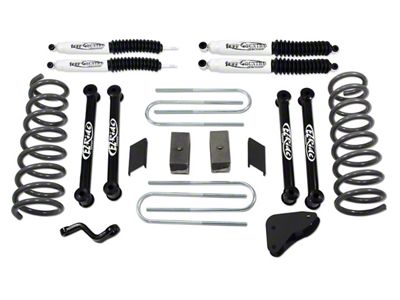 Tuff Country 4.50-Inch Suspension Lift Kit with Coil Springs and SX8000 Shocks (09-12 4WD RAM 3500)