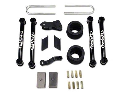 Tuff Country 6-Inch Suspension Lift Kit with Coil Spring Spacers and Rear Blocks (07/01/07-08 4WD RAM 3500)