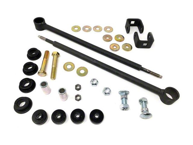 Tuff Country Front Sway Bar End Link Kit for 6-Inch Lift (11-19 4WD Sierra 3500 HD)