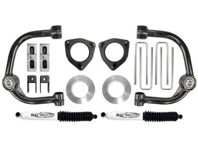 Tuff Country 4-Inch Upper Control Arm Suspension Lift Kit with SX8000 Shocks (19-25 4WD Silverado 1500, Excluding Trail Boss)
