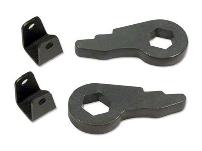 Tuff Country 2-Inch Torsion Bar Key Leveling Kit with SX8000 Shocks; RPO Code FT (07-10 Silverado 2500 HD)