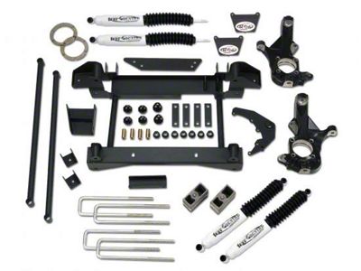 Tuff Country 6-Inch Suspension Lift Kit (07-10 4WD Silverado 2500 HD w/ 1-Piece Subframe)