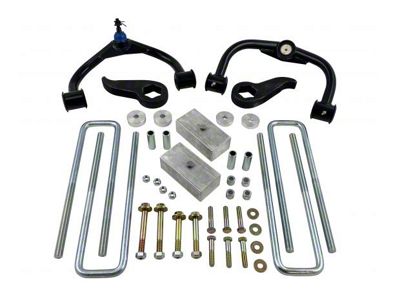 Tuff Country 3-Inch Suspension Lift Kit with Rear Shock Extension Brackets (20-25 Silverado 3500 HD)