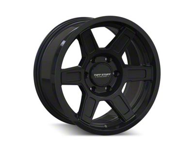 Tuff Stuff Overland Ascent Gloss Black 6-Lug Wheel; 17x8.5; 0mm Offset (21-25 F-150)