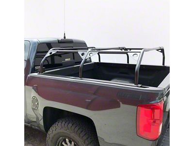 Tuff Stuff Overland Roof Top Tent Adjustable Bed Rack; 51-Inch; Black (Universal; Some Adaptation May Be Required)