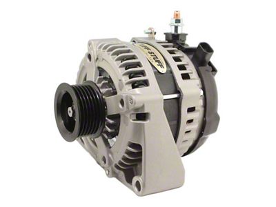 Tuff Stuff Performance 1-Wire LS Alternator with 6-Groove Pulley; 225 AMP; Factory Cast (Universal; Some Adaptation May Be Required)
