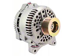 Tuff Stuff Performance Alternator with 8-Groove Pulley; 225 AMP; Factory Cast (97-02 4.6L F-150; 97-01 5.4L F-150)