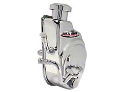 Tuff Stuff Performance Saginaw Style Power Steering Pump; Chrome (99-06 Silverado 1500)