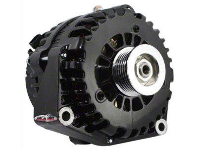 Tuff Stuff Performance Alternator with 6-Groove Pulley; 230 Amp; Black (2007 4.8L Tahoe)